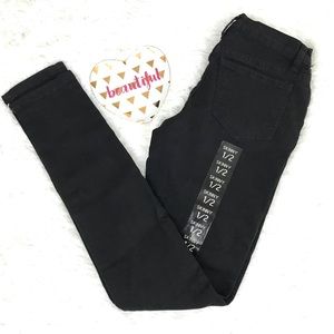 Red Blue Denim Dark Grey Skinny Jeans Size 1/2